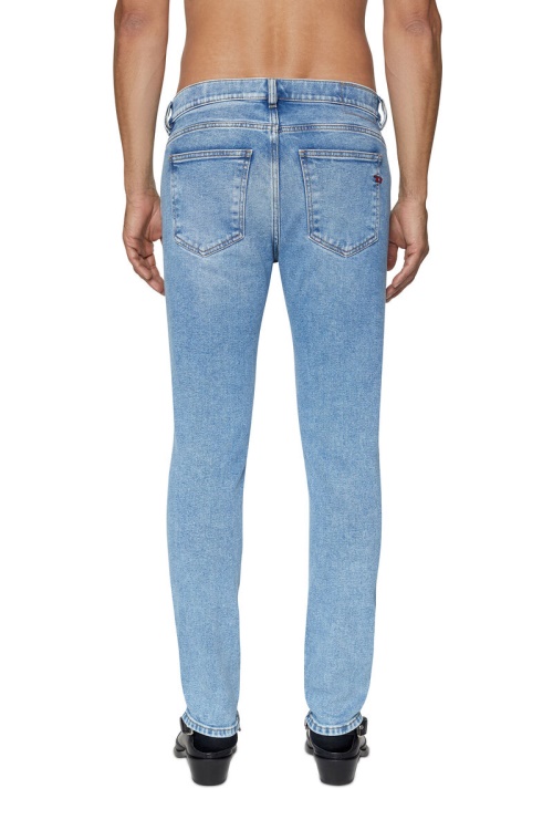 2019 D-Strukt 09B92 Slim Jeans Diesel Light Blue