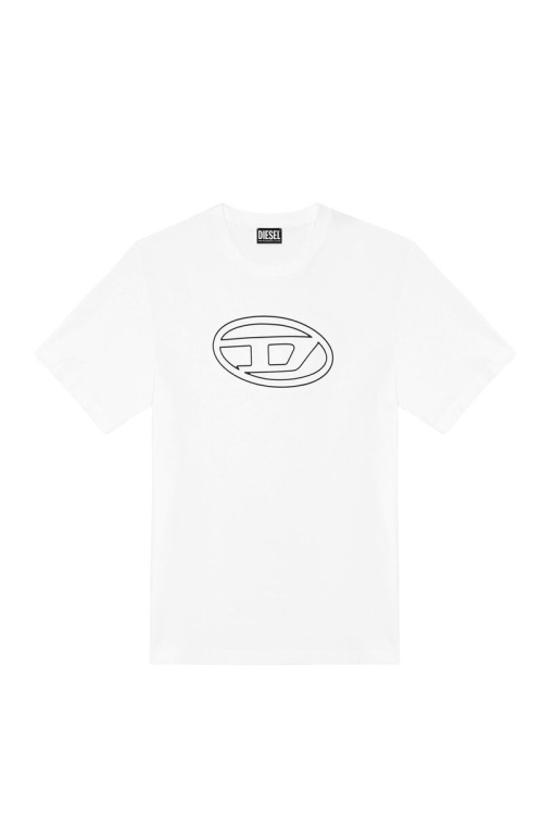 Diesel White T-Just-Bigoval