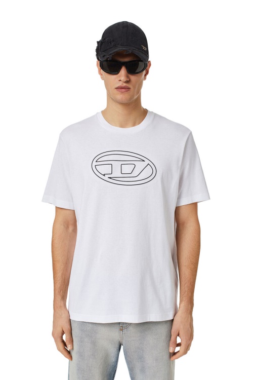 Diesel White T-Just-Bigoval