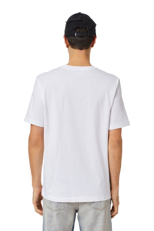 Diesel Fashion T-Just-Bigoval White