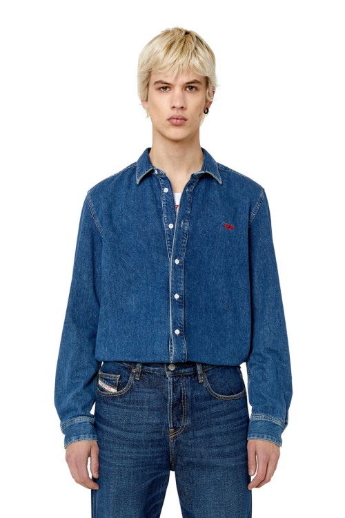 Diesel D-Simply Basic Shirt Dark Blue