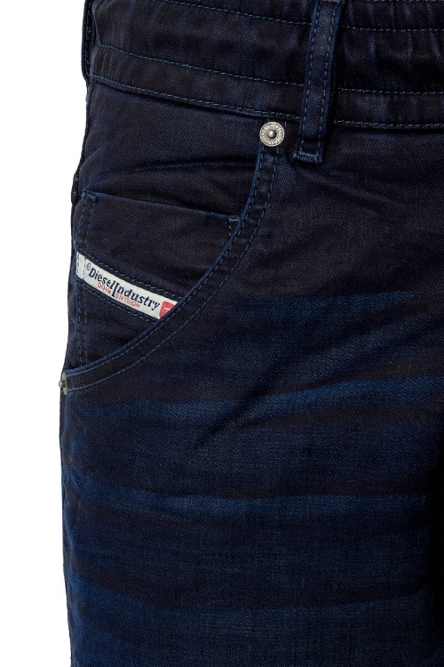 Diesel D-Krooshort-Z Joggjeans In Dark Blue