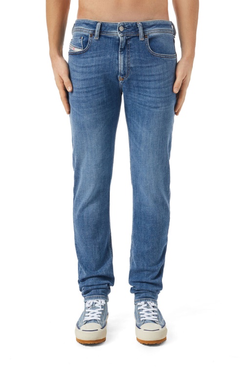 Diesel 1979 Sleenker 09C01 Skinny Jeans In Medium Blue