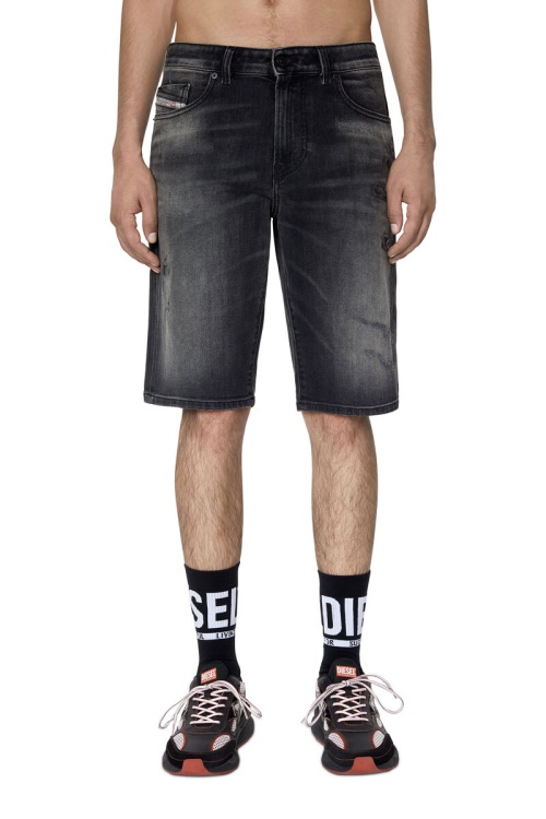 Diesel Slim-Short Black/Dark Grey