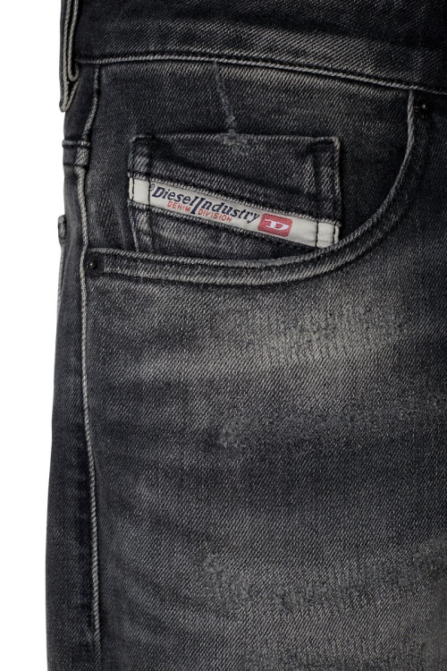 Diesel Slim-Short Black/Dark Grey