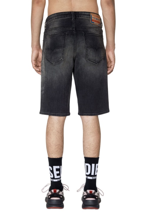 Diesel Slim-Short Black/Dark Grey