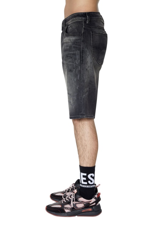 Diesel Slim-Short Black/Dark Grey