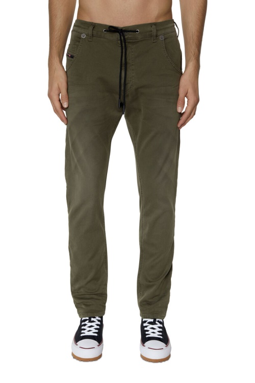 Krooley Joggjeans 0670M Tapered Diesel Military Green