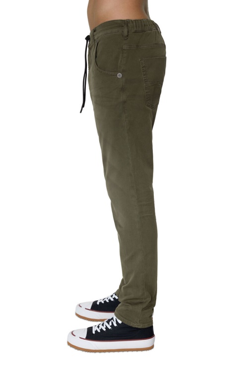 Krooley Joggjeans 0670M Tapered Diesel Military Green