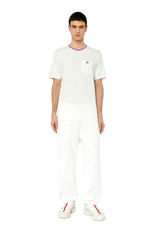 White Diesel T-Just-Pocket-Crow