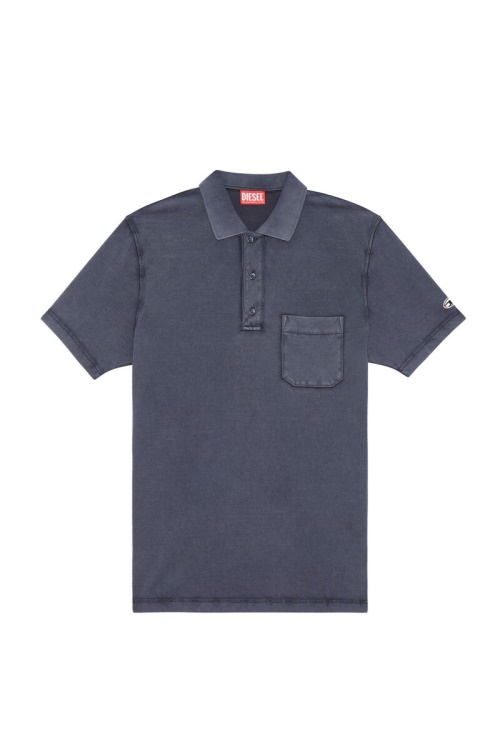 Dark Blue T-Polo-Worky-Dov-Pe Diesel