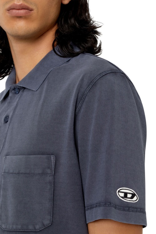 Dark Blue T-Polo-Worky-Dov-Pe Diesel