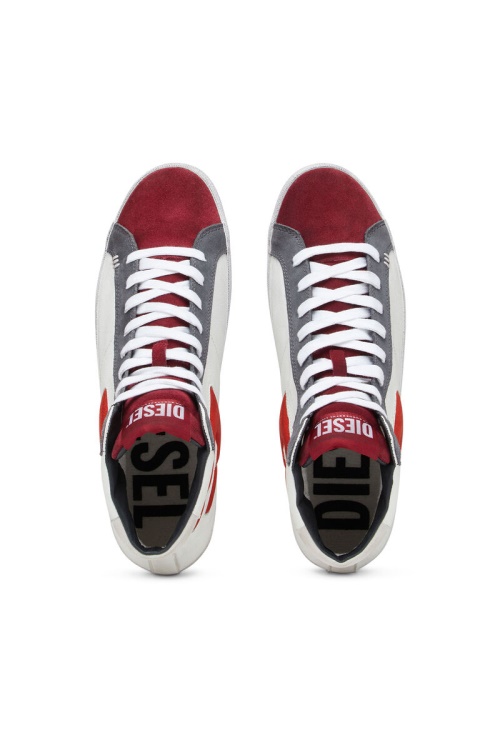Diesel S-Leroji Mid White/Red