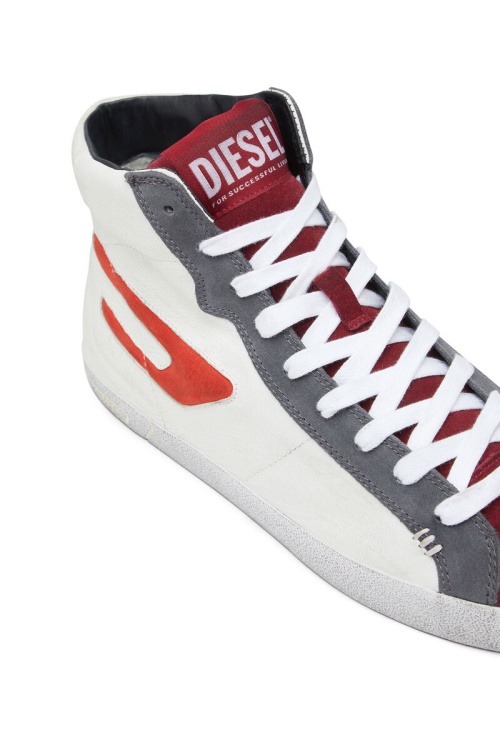 Diesel S-Leroji Mid White/Red