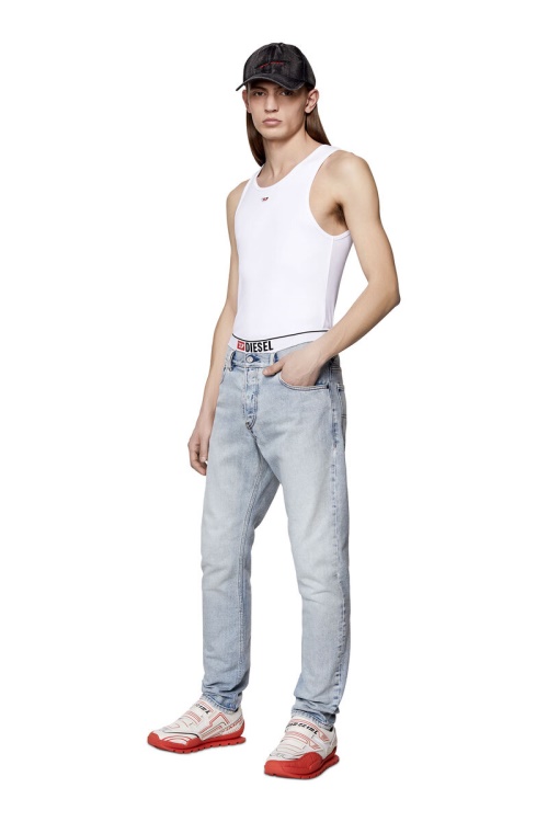 Diesel 1995 09C14 Straight Jeans Light Blue