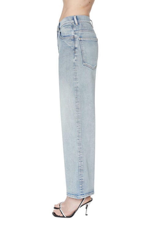 Light Blue Diesel 2000 09C08 Bootcut And Flare Jeans