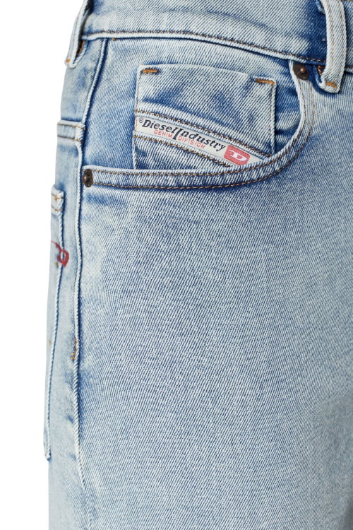 Light Blue Diesel 2000 09C08 Bootcut And Flare Jeans