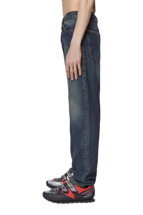 Dark Blue Diesel 2010 09C04 Straight Jeans