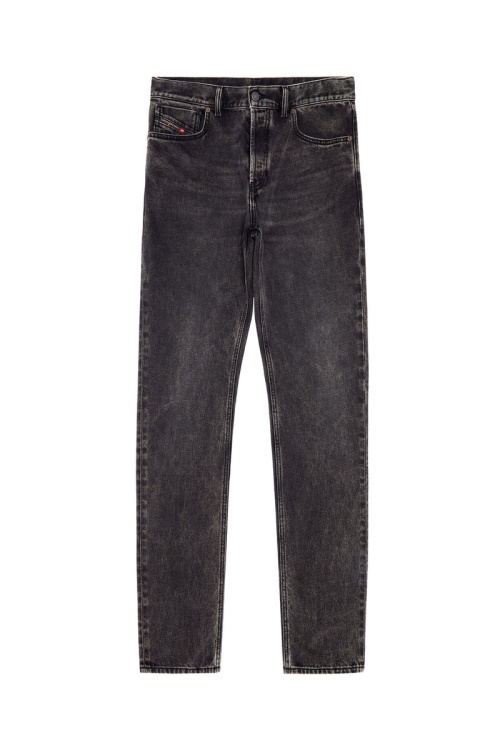 Black/Dark Grey Diesel 1995 09B87 Fashion Straight Jeans