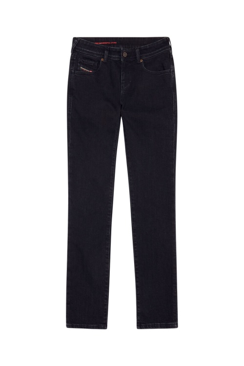 Black/Dark Grey Diesel 2002 Z9C25 Straight Jeans