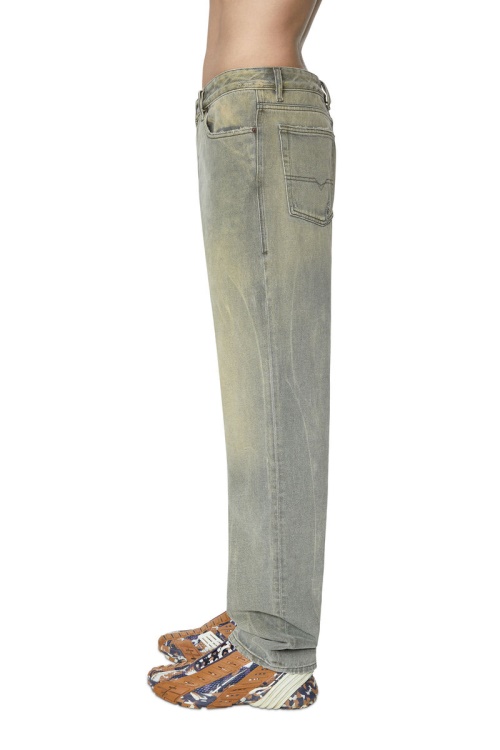 1955 09D87 Straight Jeans Diesel Light Grey