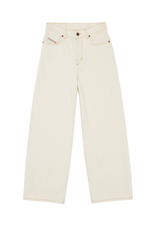 2000 09B94 Bootcut And Flare Jeans Diesel White