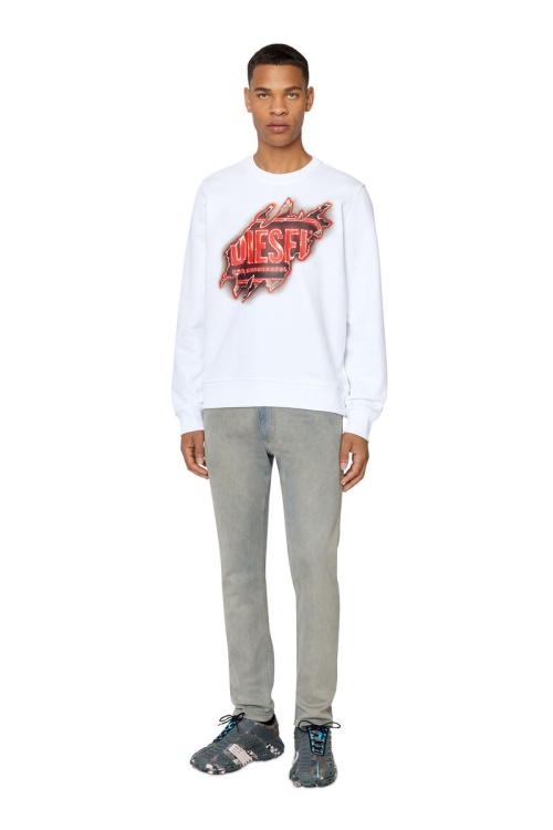 Medium Blue Diesel Krooley Joggjeans 068Be Tapered