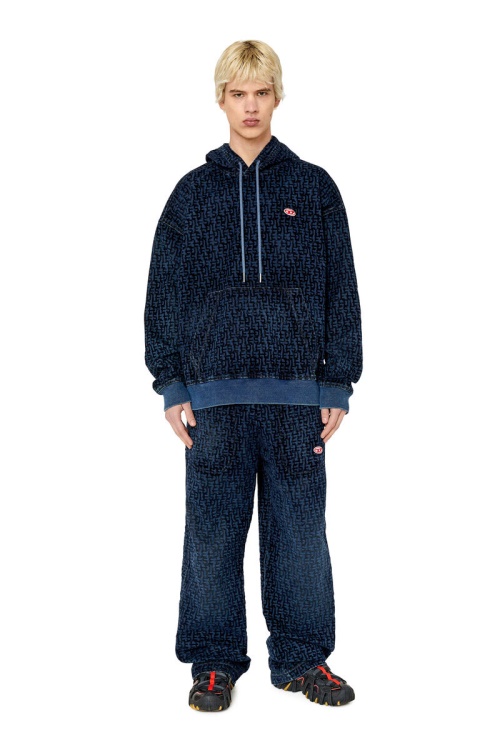 D-Martians Track Denim 068By Straight Diesel Dark Blue