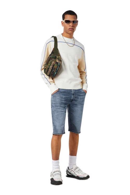 D-Krooshort Joggjeans Diesel Medium Blue