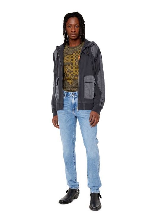 Diesel 2019 D-Strukt 9B92L Slim Jeans Light Blue