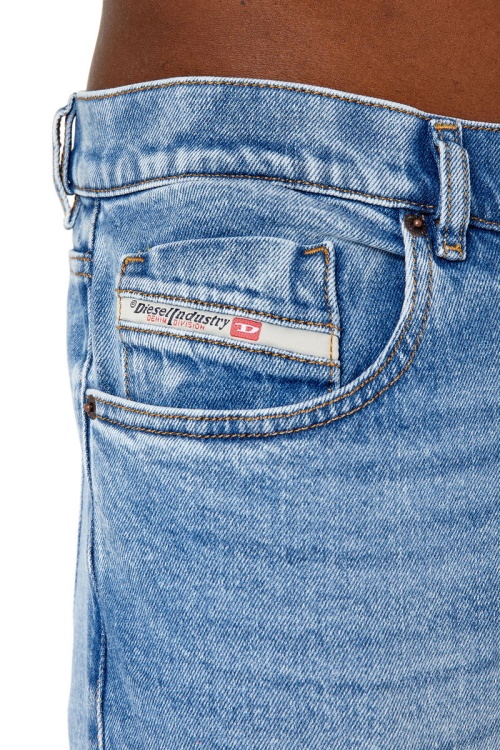 Diesel 2019 D-Strukt 9B92L Slim Jeans Light Blue