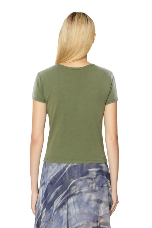 Diesel T-Uncutie-Long-E2 Olive Green