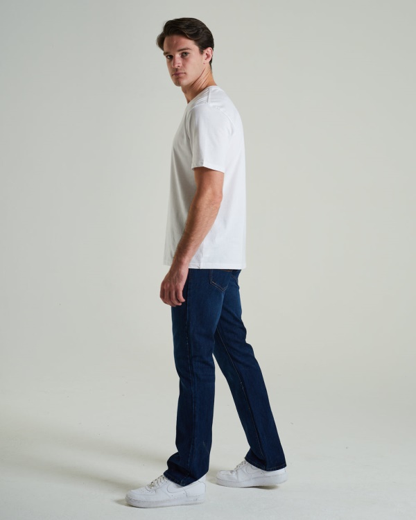 Nikolai Classic Bootcut Washed Indigo Diesel Dark Blue