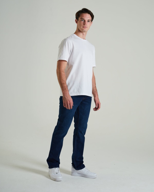 Nikolai Classic Bootcut Washed Indigo Diesel Dark Blue