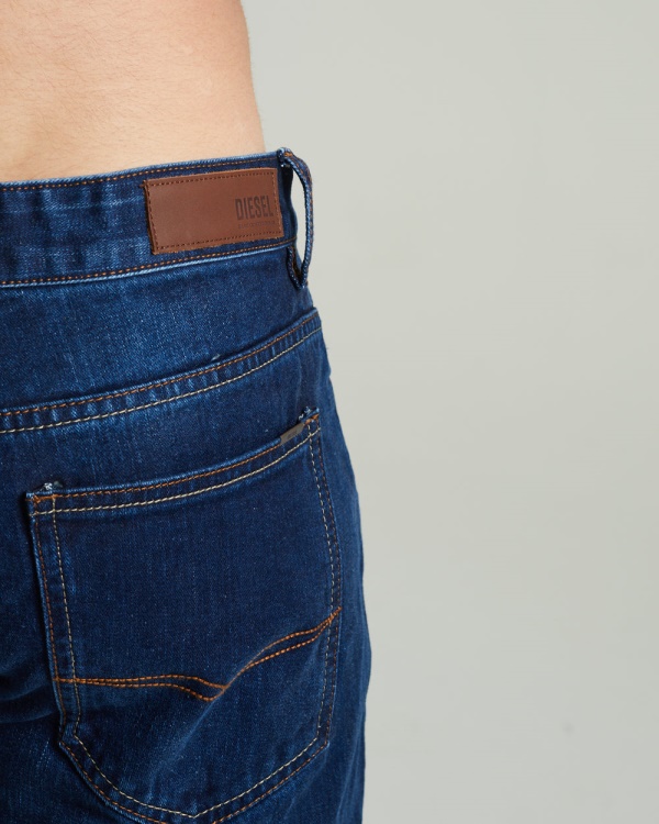 Nikolai Classic Bootcut Washed Indigo Diesel Dark Blue