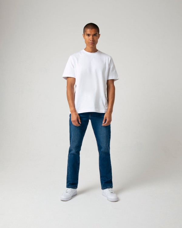 Medium Blue Diesel Nikolai Classic Bootcut Laundry