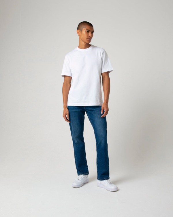Medium Blue Diesel Nikolai Classic Bootcut Laundry