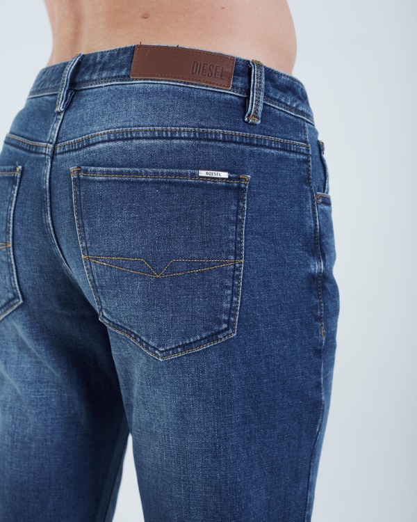 Medium Blue Diesel Nikolai Classic Bootcut Laundry