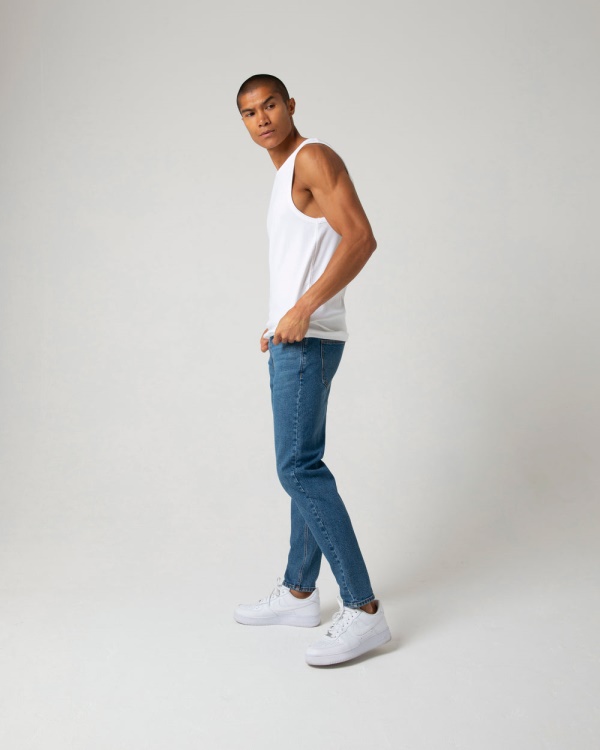 Diesel Harrisson Relaxed Taper Washed Blue