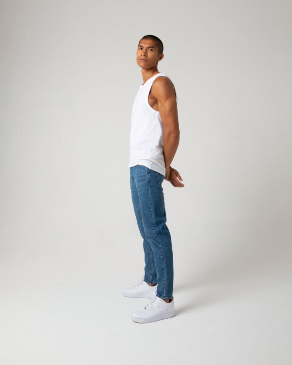 Diesel Harrisson Relaxed Taper Washed Blue