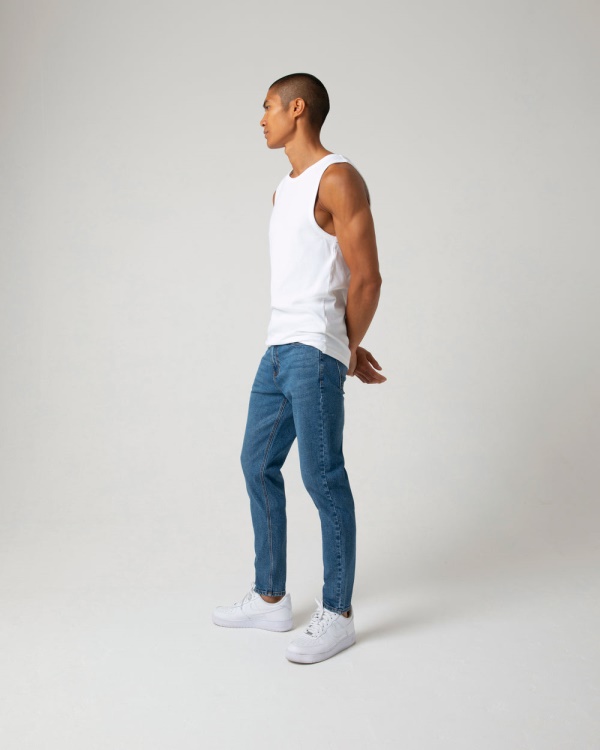 Diesel Harrisson Relaxed Taper Washed Blue