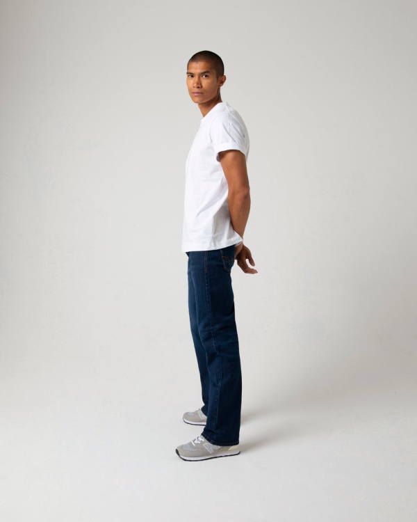 Walker Hudson Relaxed Bootcut Washed Indigo Diesel Dark Blue