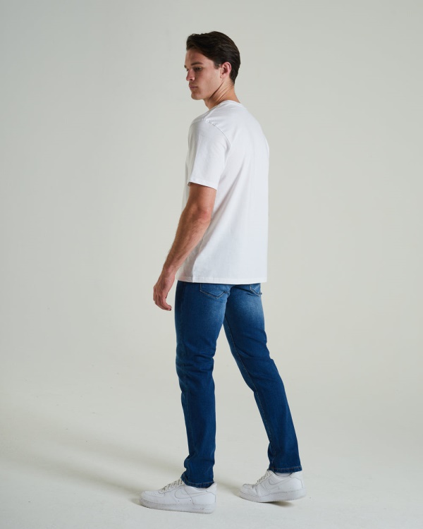 Harris Tapered Laundry Diesel Medium Blue