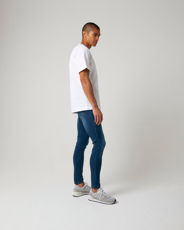 Saxon Skinny Bright Blue Diesel Medium Blue