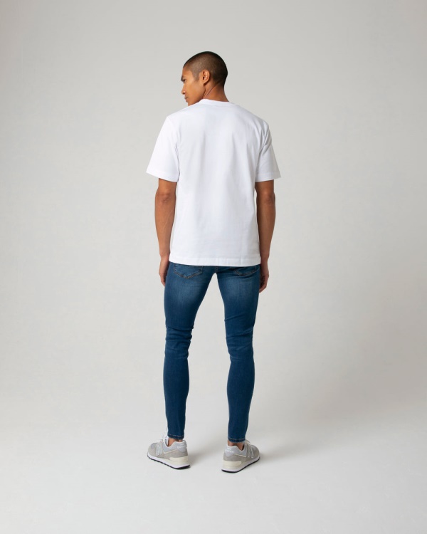 Saxon Skinny Bright Blue Diesel Medium Blue