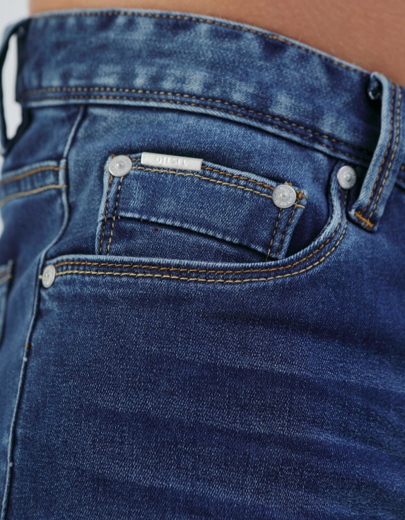 Saxon Skinny Bright Blue Diesel Medium Blue