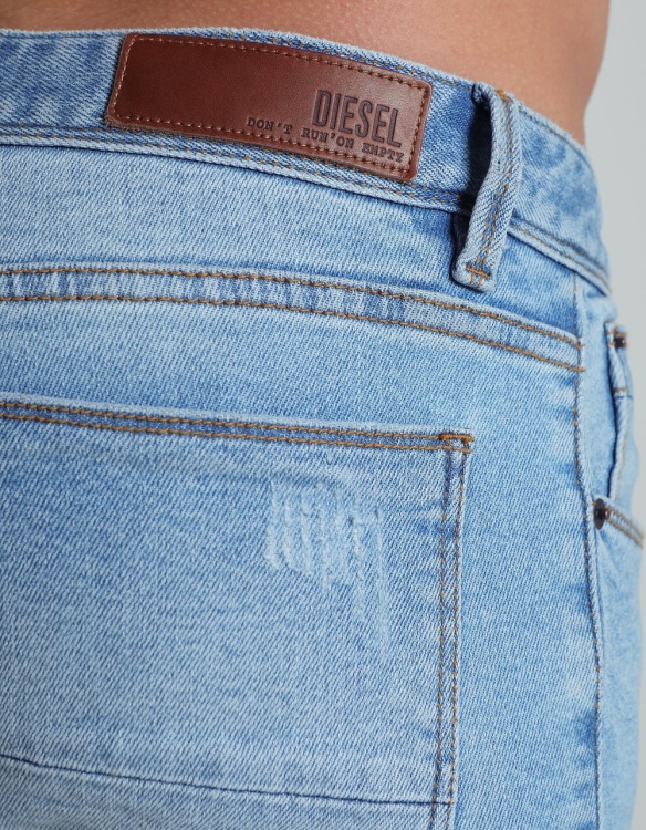 Saxon Skinny Fit Ocean Diesel Light Blue