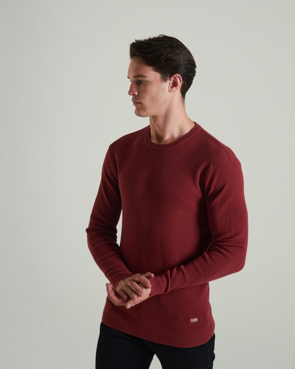 Diesel Waldon Sweater Red Oxide