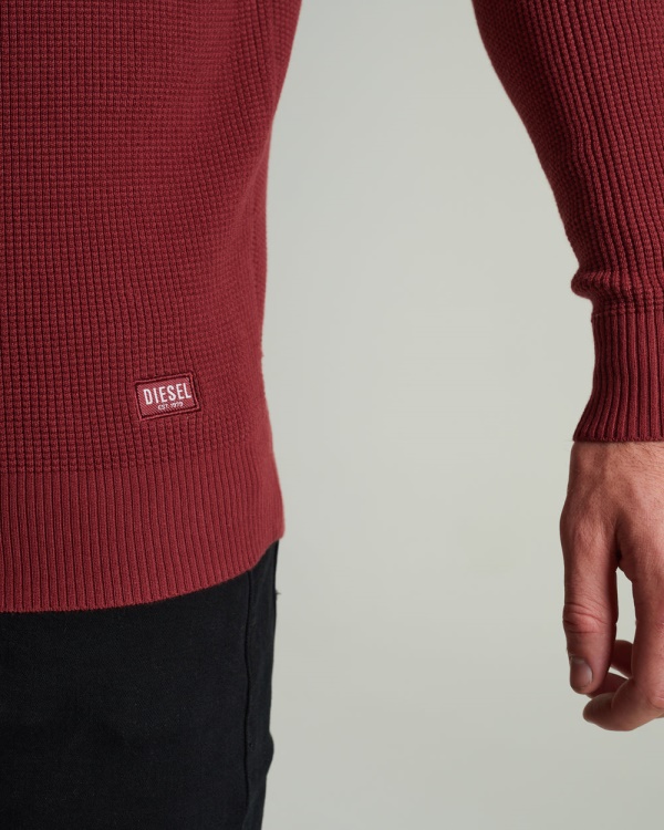 Diesel Waldon Sweater Red Oxide