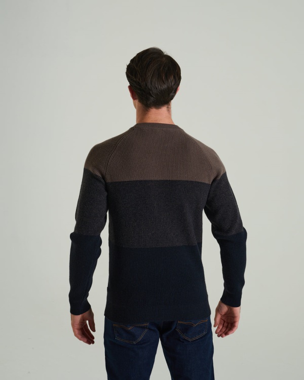 Dan Sweater Walnut Wood Diesel Brown